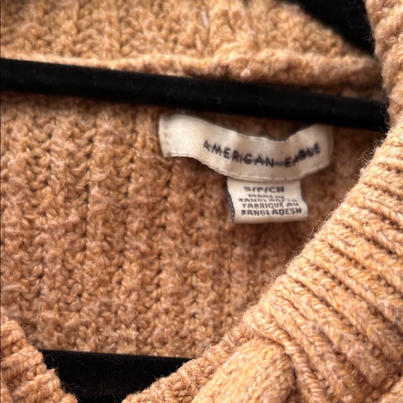 American Eagle Outfitters Brown Knit Hoodie - Picture 2 of 8